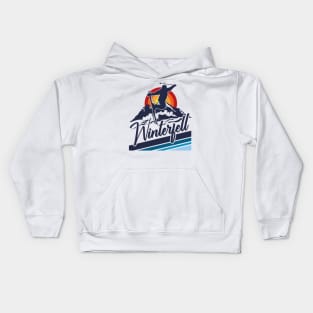 Fictional Ski Resorts Kids Hoodie